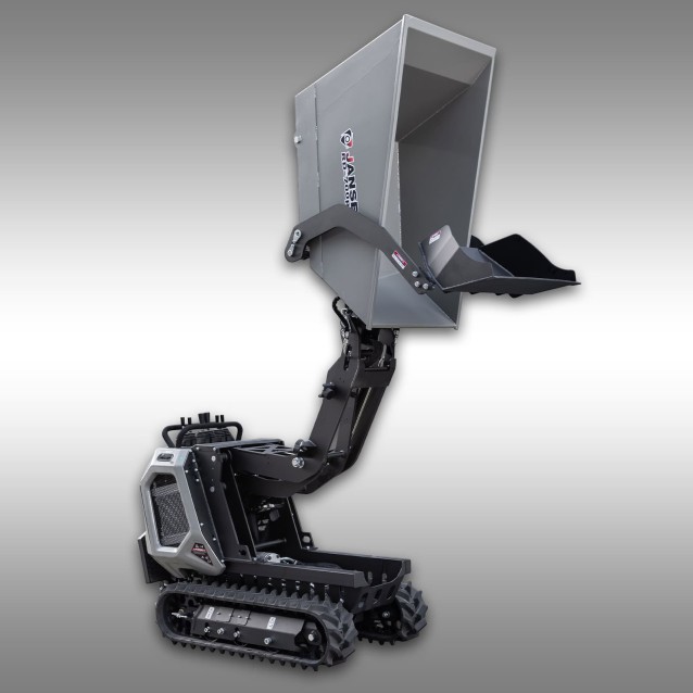 Raupendumper JANSEN® RD-700proS, hydrostatisch, Selbstladefunktion, Hochentleerung