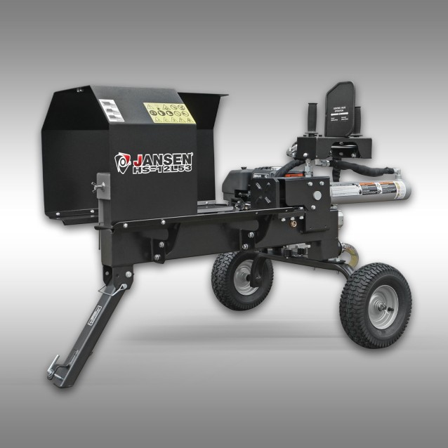 Holzspalter JANSEN® HS-12L53, 12 t, 53 cm, liegend, Benzinmotor 6,5 PS