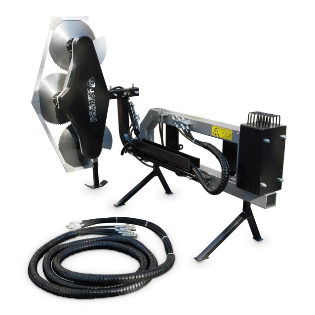 Astsäge Jansen AS-600, Astschere, Traktor, Frontlader, 1750 mm Breite